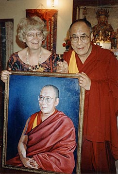 Dalai Lama and Brigid